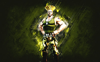 Fortnite Guile Skin, Fortnite, main characters, green stone background, Guile, Fortnite skins, Guile Skin, Guile Fortnite, Fortnite characters HD wallpaper
