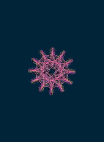 Mandala, circles, pattern, minimal, art HD phone wallpaper