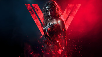 Wonder Woman Strength In The Sky, wonder-woman, superheroes, artwork, art, digital-art, ai HD wallpaper