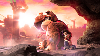Donkey Kong Bananza feat. Pauline – Epic Mario Adventure Scene, Donkey Kong Bananza, Pauline (Mario) HD wallpaper