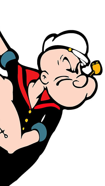 Popeye the Sailor Animation, Popeye, Cute cartoon , Fondos de dibujos animados HD phone wallpaper