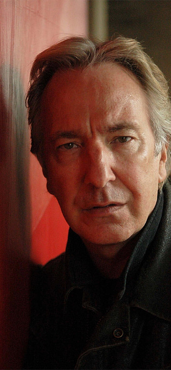 Alan Rickman HD phone wallpaper