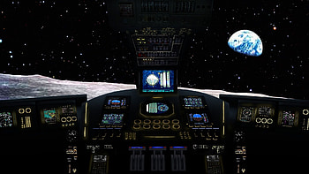 Pilot's Viewpoint, Inside a Spaceship HD wallpaper