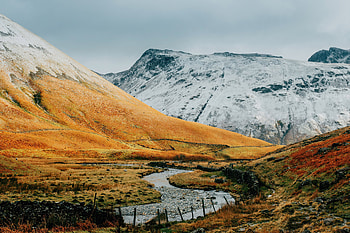 1692 Wasdale Lake District , mountains, landscape, nature HD wallpaper