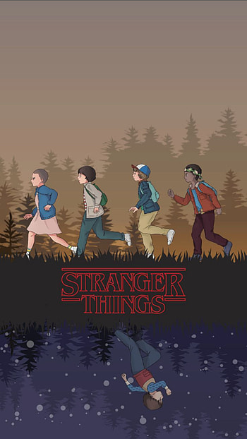 Stranger Things, horror, fiction, serie, netflix, strangerthings HD phone wallpaper
