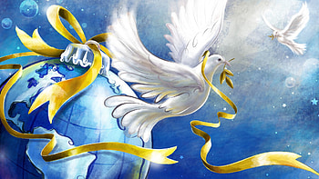 Art, Bird, , Drawing, Flight, Tape, Dove HD wallpaper