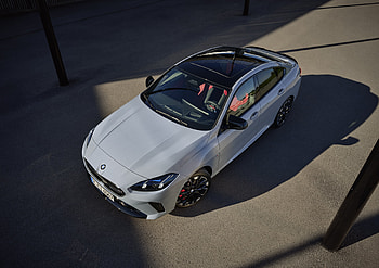 of the BMW M235 Gran Coupe, car, BMW, BMW M235 Gran Coupe HD wallpaper