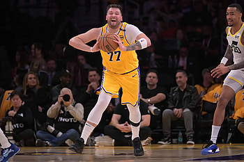 Luka Dončić : A Dynamic Moment with the Los Angeles Lakers, Sports, basketball, NBA, Los Angeles Lakers, Luka Dončić HD wallpaper