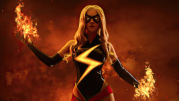Ms Marvel, ms-marvel, kamala-khan, superheroes, cosplay, deviantart HD wallpaper
