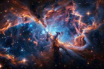 Univers 46, universe, Sci Fi, space, cosmos, nebula HD wallpaper