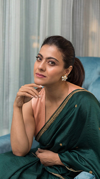 Kajol, bollywood actress, saree beauty HD phone wallpaper