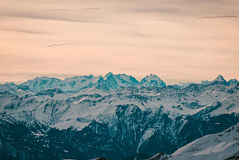 Landscape, Nature, Mountains, Snow, Mountain Range HD wallpaper