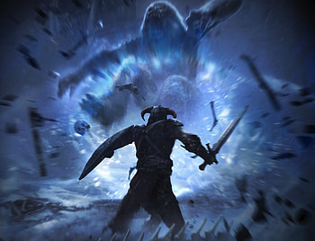 Fight with monsters, video game, The elder scrolls: legends HD wallpaper