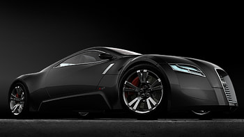 Audi 3D, 3d, car, audi, concept HD wallpaper