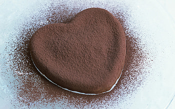 Chocolate heart, sweet, chocolate, graphy, delicious, cute, romantic, heart, nice HD wallpaper