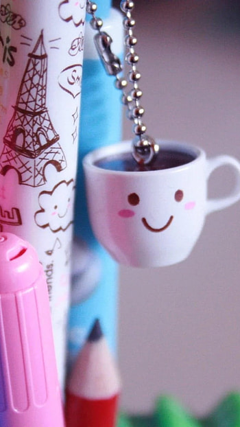 Nice, Pencils, Smiley Cup HD phone wallpaper