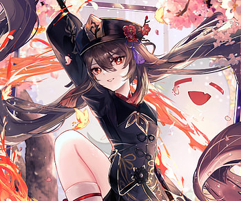Hu Tao, Hu Tao, video game, Genshin Impact HD wallpaper