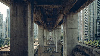 Concrete Jungle — Man-Made Metropolis, Man Made HD wallpaper