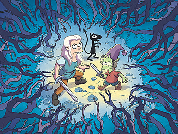 Disenchantment, Matt Groening, Medieval slapstick, The New Yorker HD wallpaper