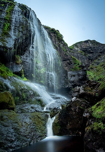 Nature, Water, Stones, Rocks, Waterfall, Break, Precipice HD phone wallpaper