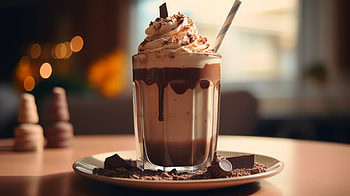 Decadent Chocolate Milkshake, Chocolate Milkshake, food, milkshake HD wallpaper