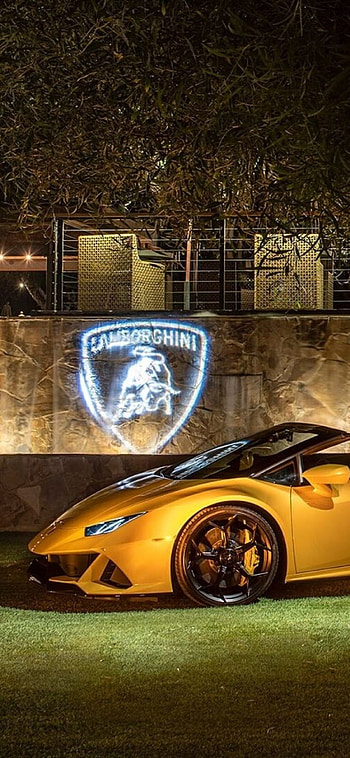 Lamborghini Logo, Gold Lamborghini HD phone wallpaper