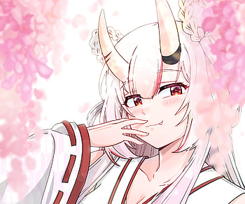 Nakiri Ayame, hololive, Nakiri Ayame, Anime, Virtual Youtuber HD wallpaper
