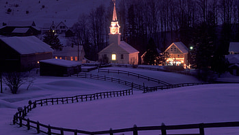 Vermont Christmas, Festive , Holiday season, Joyful atmosphere HD wallpaper