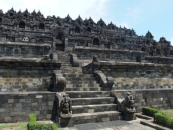 Day 126, Borobudur, Roaming the world, Adventure HD wallpaper