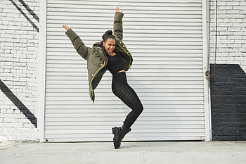 New collection debut, Fabletics collaboration, Liza Koshy, Digital media empire HD wallpaper