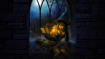 Casting A Spell, Artwork, Witches, Fantasy Art, Art, Witch HD wallpaper