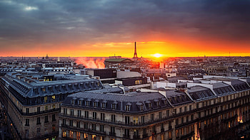 Paris Skyline, Travels, Vibrant city lights, Iconic architecture HD wallpaper
