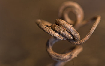 Macro, Metal, Twisted, Hook HD wallpaper
