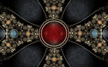 Jeweled Cross Abstract, jewels, jeweled cross, abstract, cross HD wallpaper