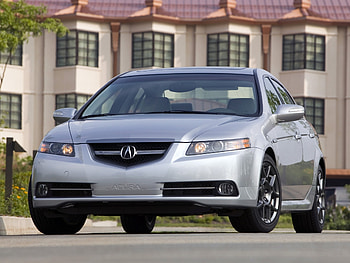 Auto, Grass, Acura, Cars, Asphalt, Front View, House, Style, Akura, Tl, Silver Metallic HD wallpaper