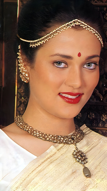 Mandakini, bollywood actress, vintage HD phone wallpaper