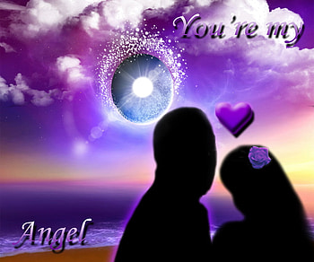 You're My Angel, scenery, life, love, hearts, emotions HD wallpaper