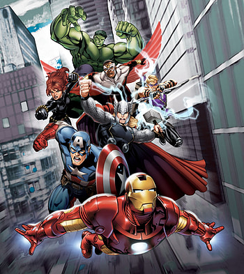 Marvel Comics Avengers Assemble, Vertical Marvel HD phone wallpaper