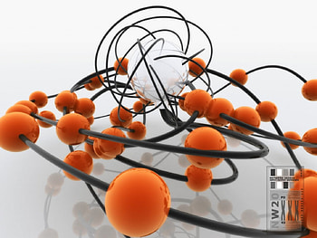 Orange Ball, orange, abstract HD wallpaper