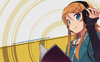 Ore no Imouto ga Konna ni Kawaii Wake ga Nai, music, pretty, cute, , kirino kousaka, head HD wallpaper