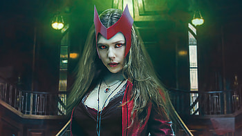 Wanda Vision Scarlet Witch Tribute , wanda-vision, scarlet-witch, vision, tv-shows, artstation HD wallpaper