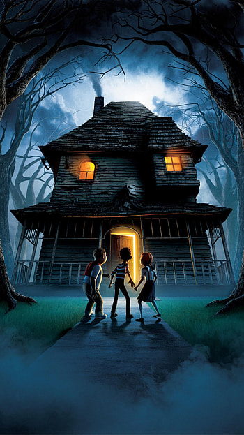 Monster House (2022) movie HD phone wallpaper