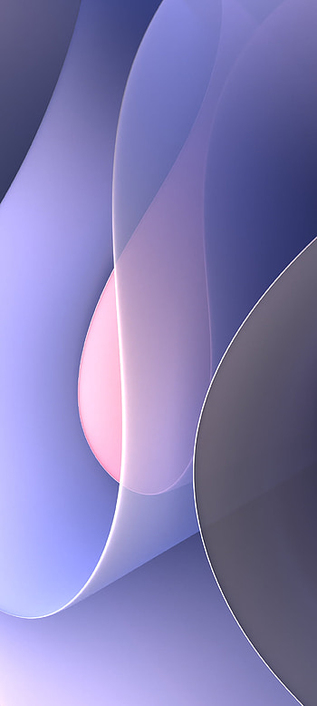Purple abstract wavy colorful and minimalist shapes, macro, Abstract, colors HD phone wallpaper