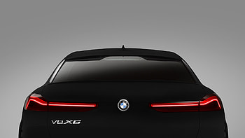 BMW X6 Vantablack 2019 HD wallpaper