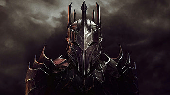 Necromancer, Sauron, Fantasy art, Dark design HD wallpaper