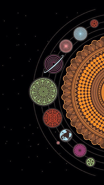 . Mandala , Psychedelic art, , Trippy Mandala HD phone wallpaper