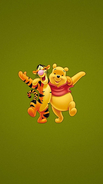 Pooh and Tigger, The Many Adventures of Winnie the Pooh HD phone wallpaper