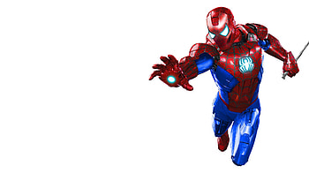 Iron Spider Man Suit, spiderman, artist, artwork, deviantart, superheroes HD wallpaper