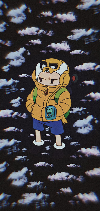 Finn ando jake, people_in_nature, cartoon, draw HD phone wallpaper