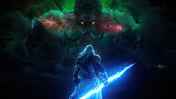 Smite Zeus Vs Cthulhu , smite, games HD wallpaper